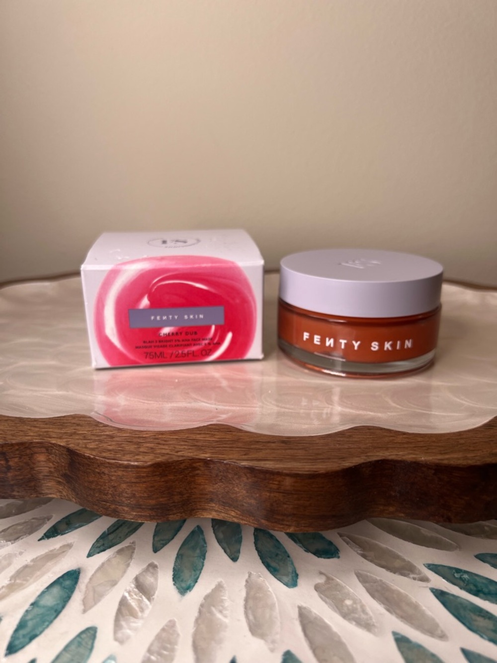 Fenty Skin Cherry Dub Brightening AHA Face Mask 75ml